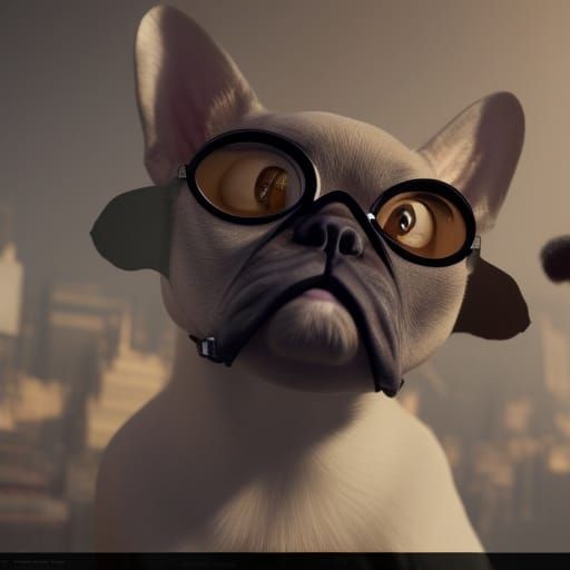 Siamese Cat Bar Girl Meets Bulldog Private Eye in Noir