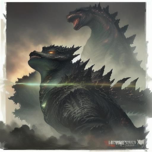 Godzilla War of the Worlds: Hyperrealistic Concept Art