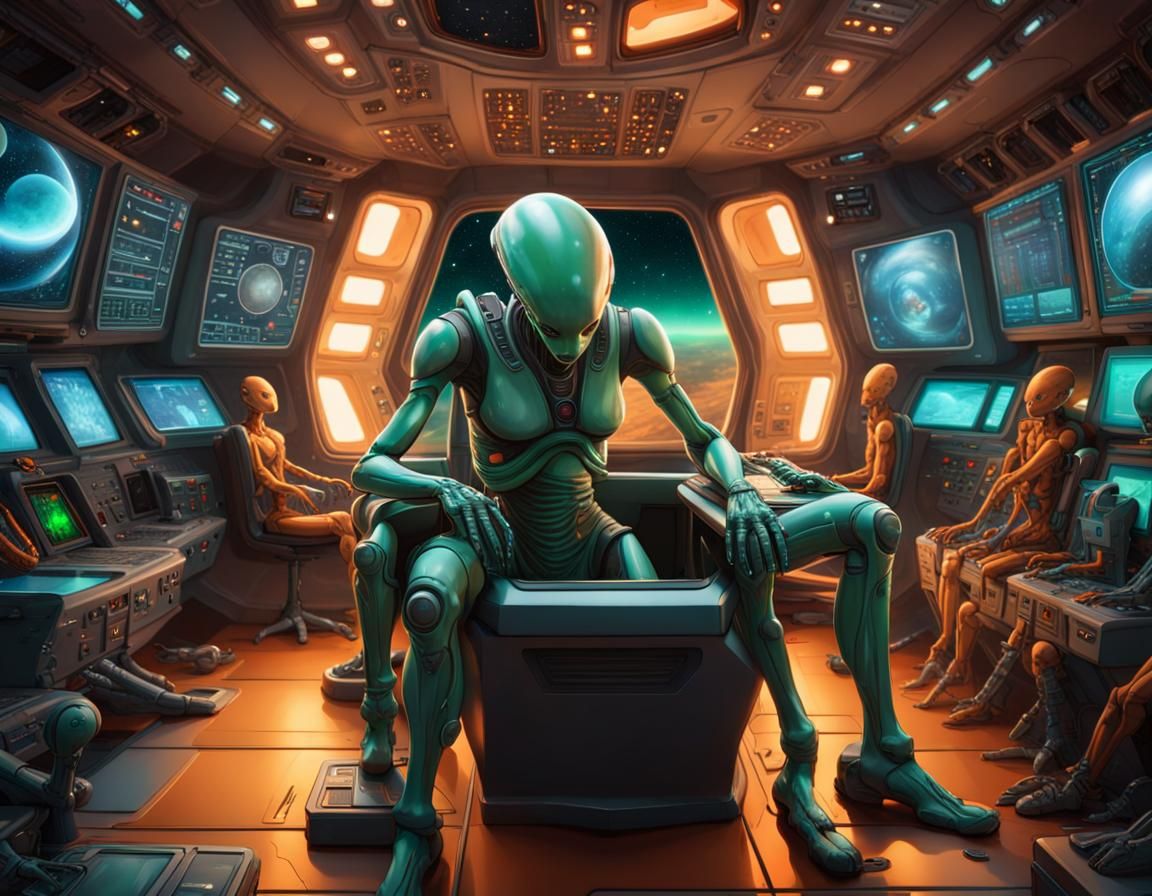 Alien space exploration