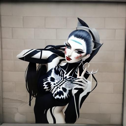 Abstract Image Generated from Simple Prompt