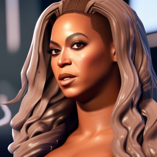 Beyonce as Fortnite Skin in Unreal Engine 5