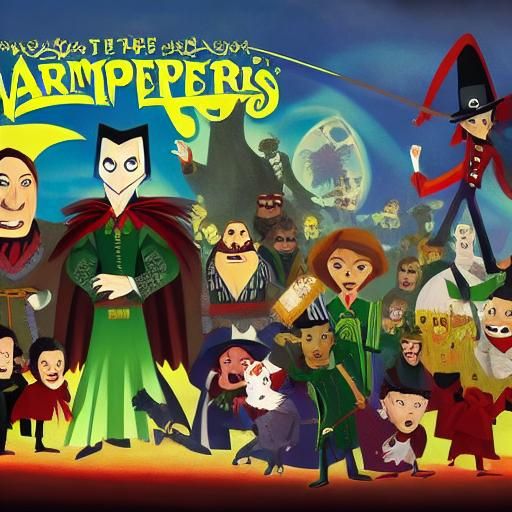Vampire Tournament: Animated Heroes in Stop-Motion Style