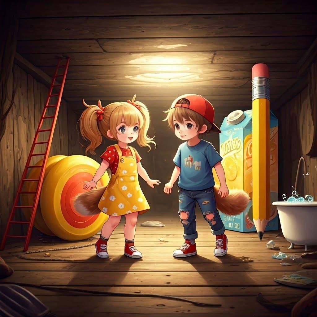 Barrowers in 3D Anime Art Style