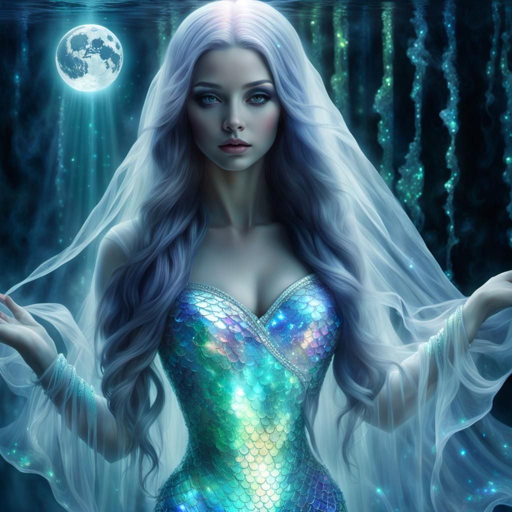 iridescent mermaid