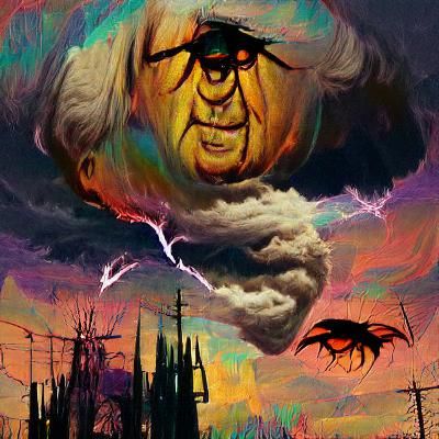 Eerie Dark Fantasy Scene