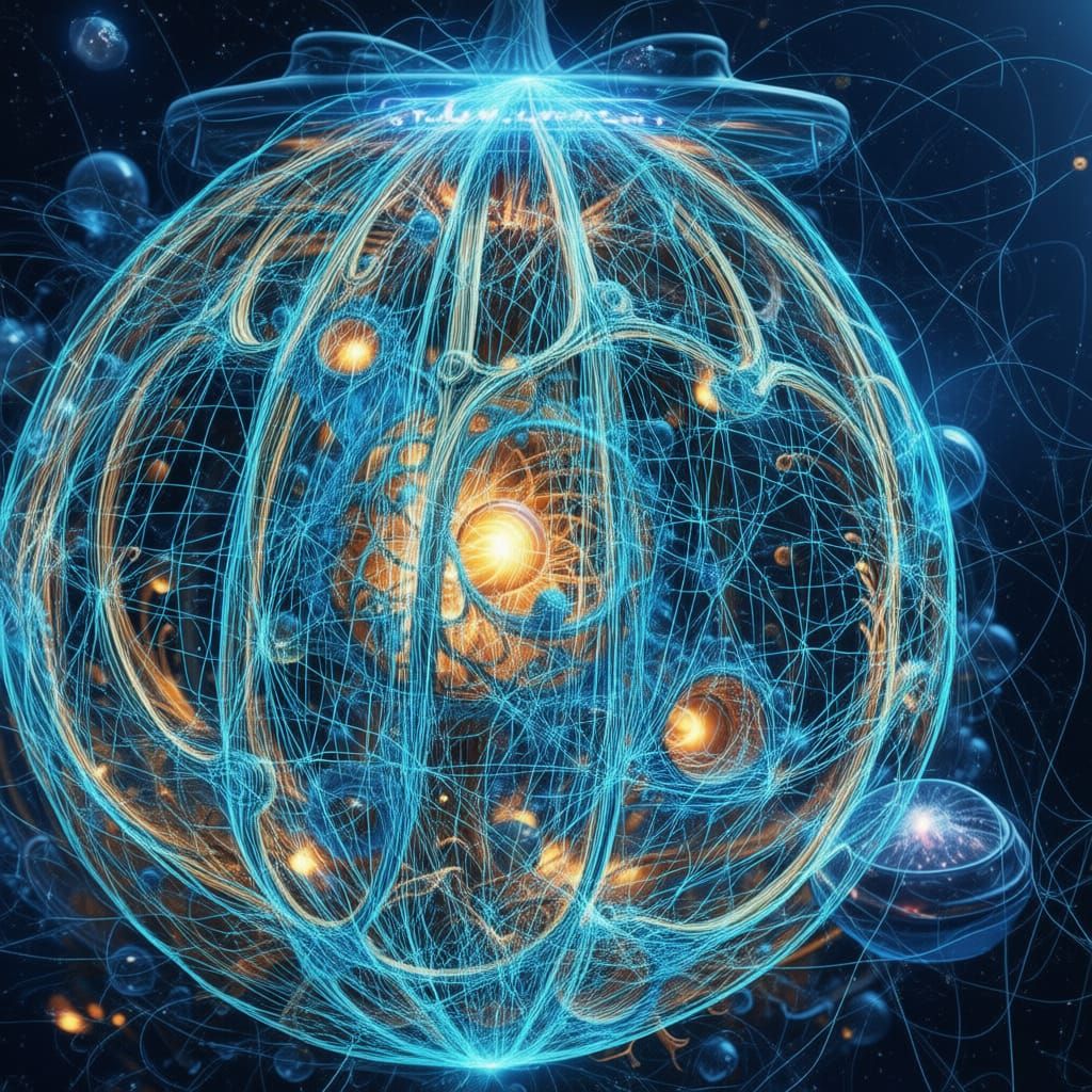 Abstract Mathematical Tensor Bundle Visualization