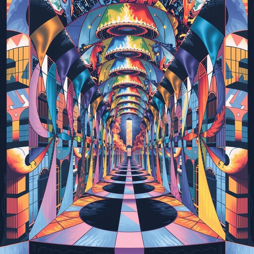 Great Fire of London in Hyperrealistic Style