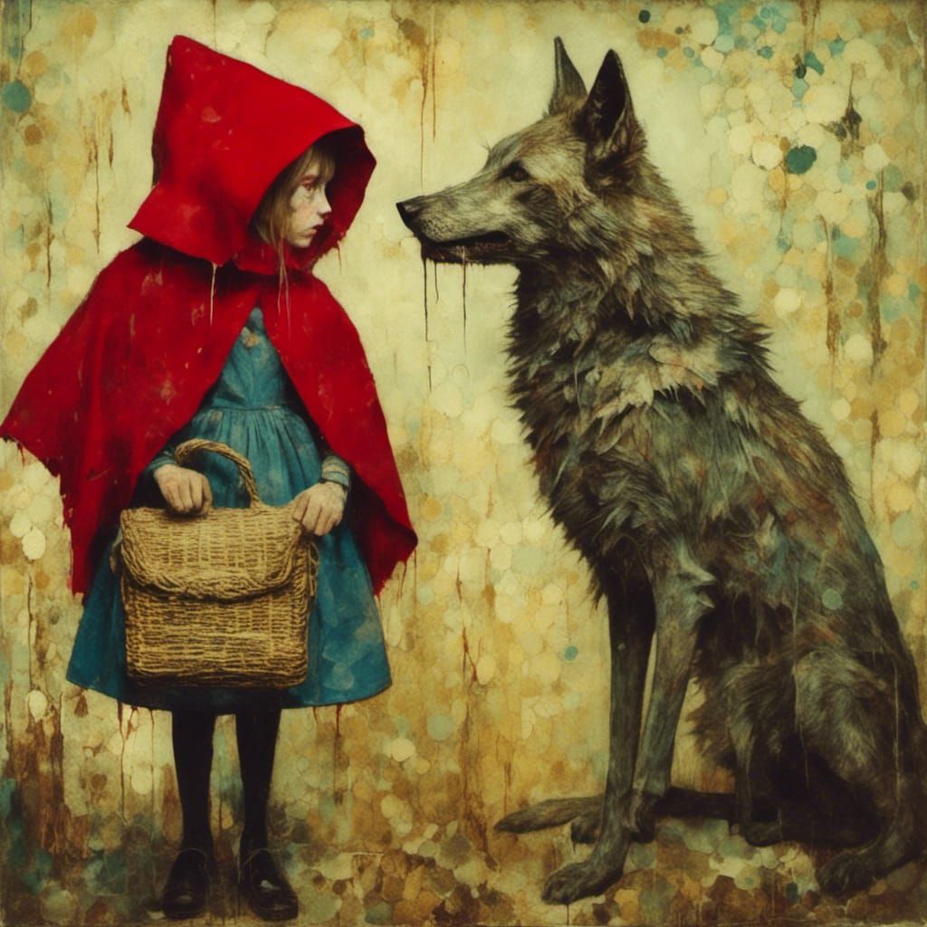 Dark Fairy Tale Art in Gothic Style