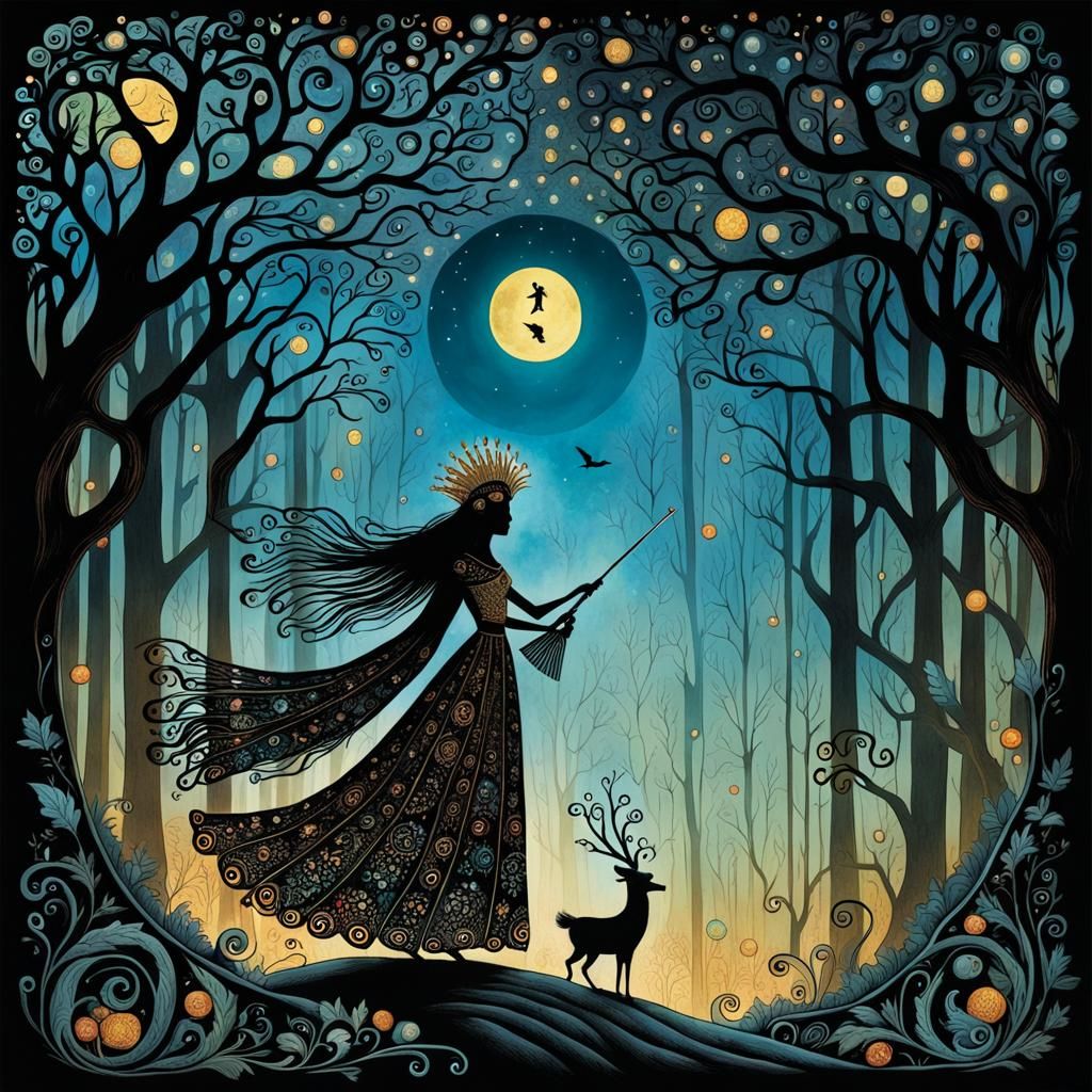Enchanting Silhouettes from The Magic Flute