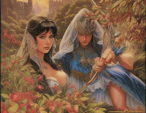 Snow White and Cinderella: Macro Photography Fairytale