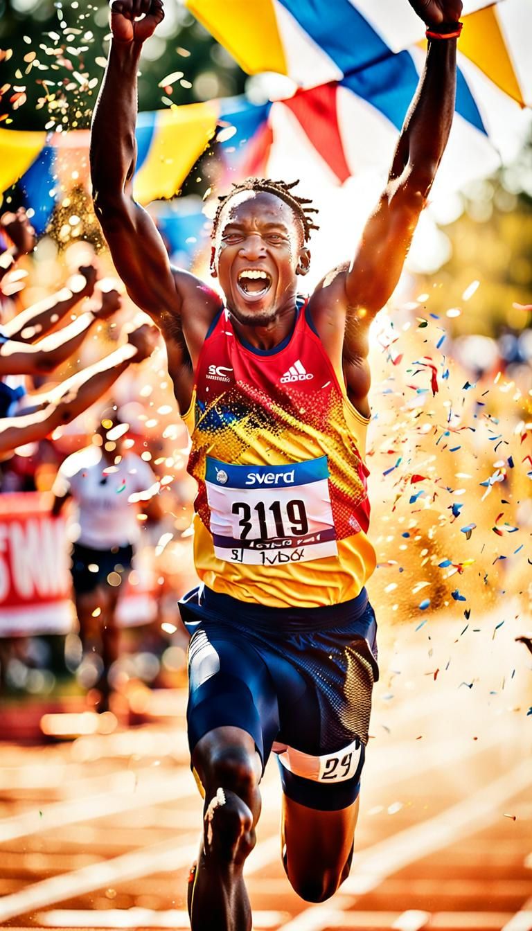 Para-Athlete's Golden Hour Victory