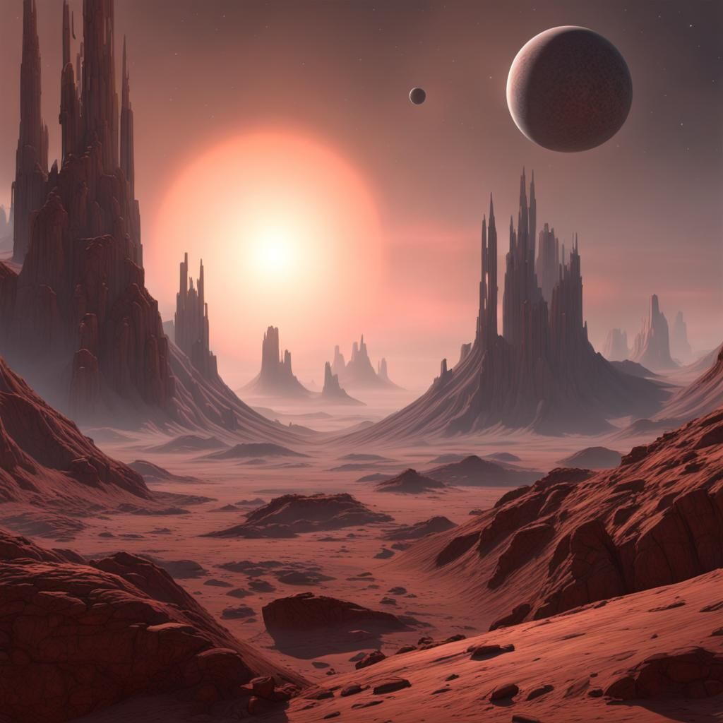 Mysterious Harmony on a Strange Alien Planet
