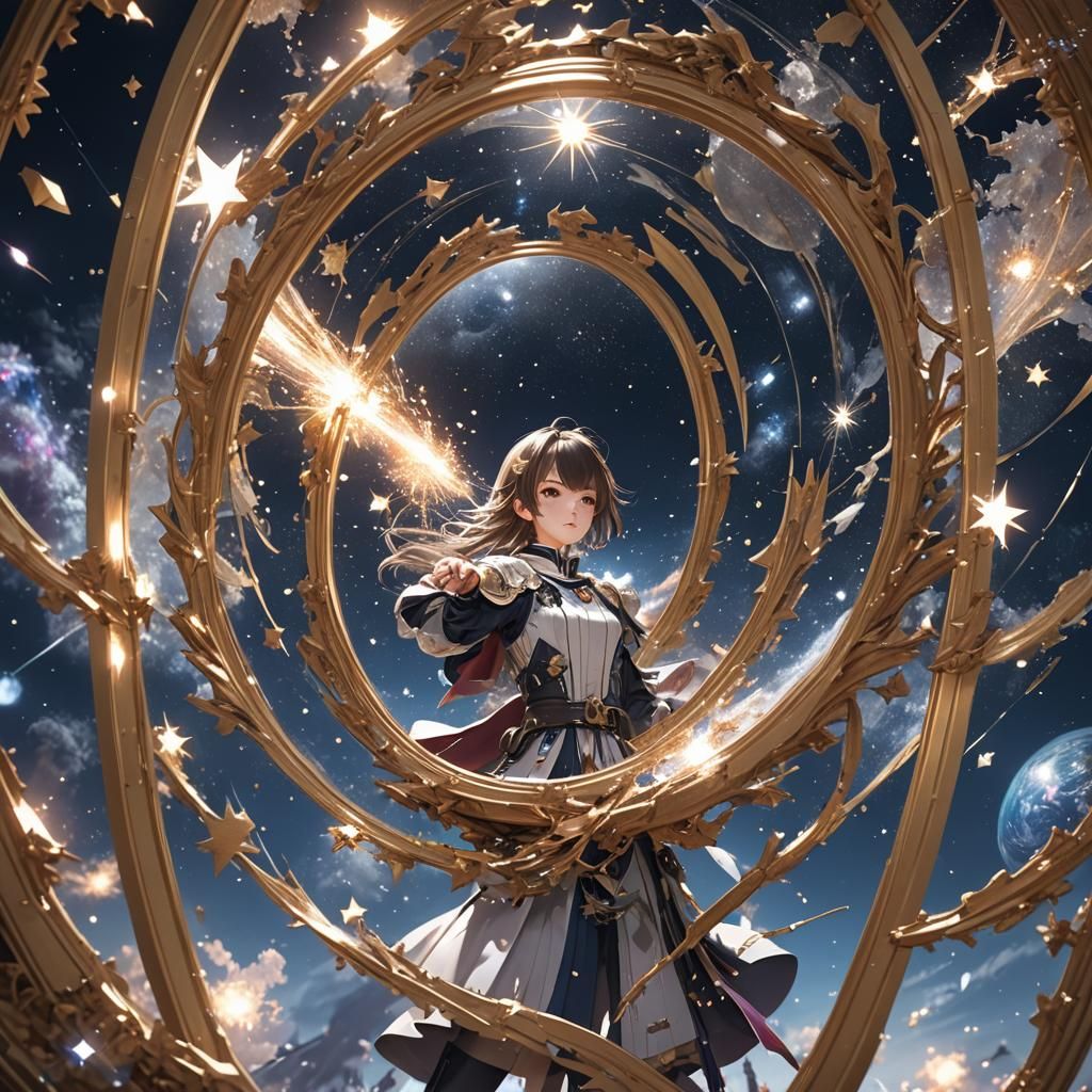 Exploding Mirror: Thousand Reflections of Space in Anime Art