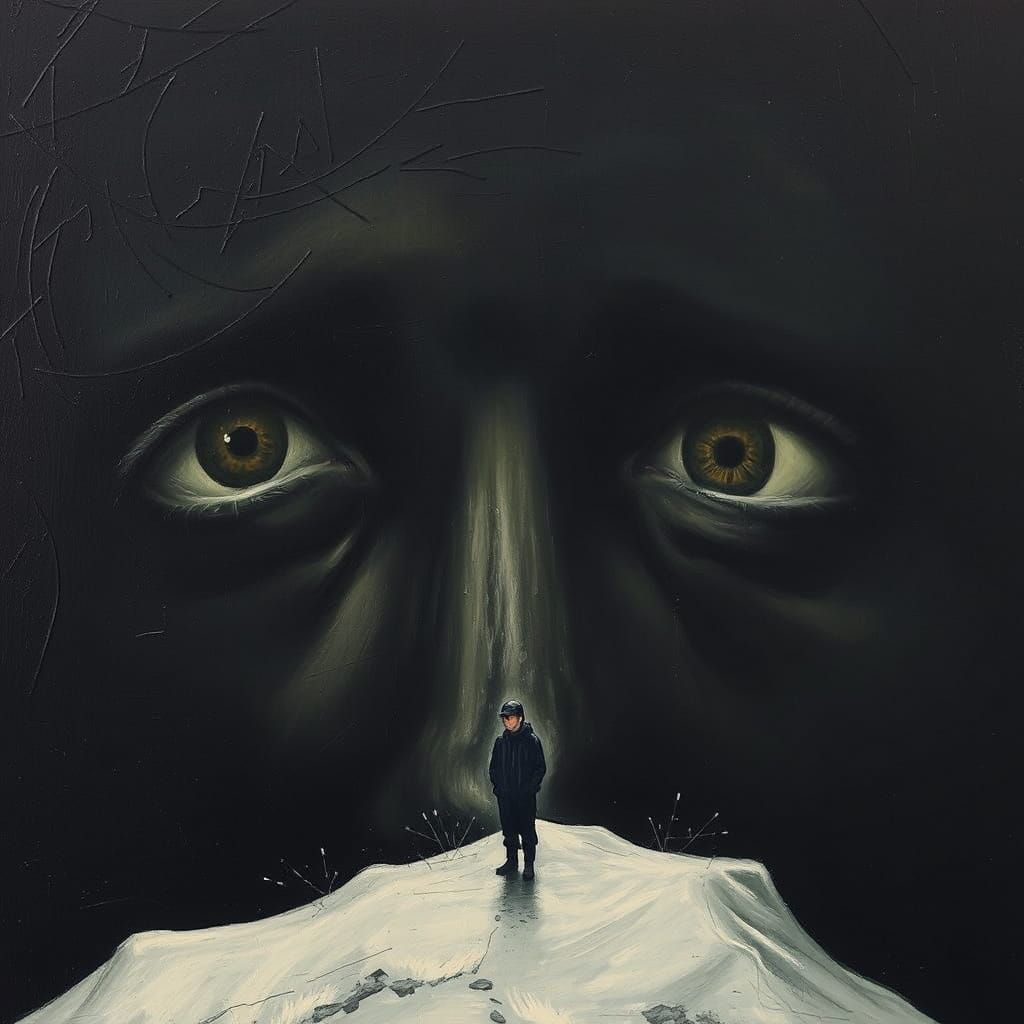 Expressive Portrait in Early 20th Century Style