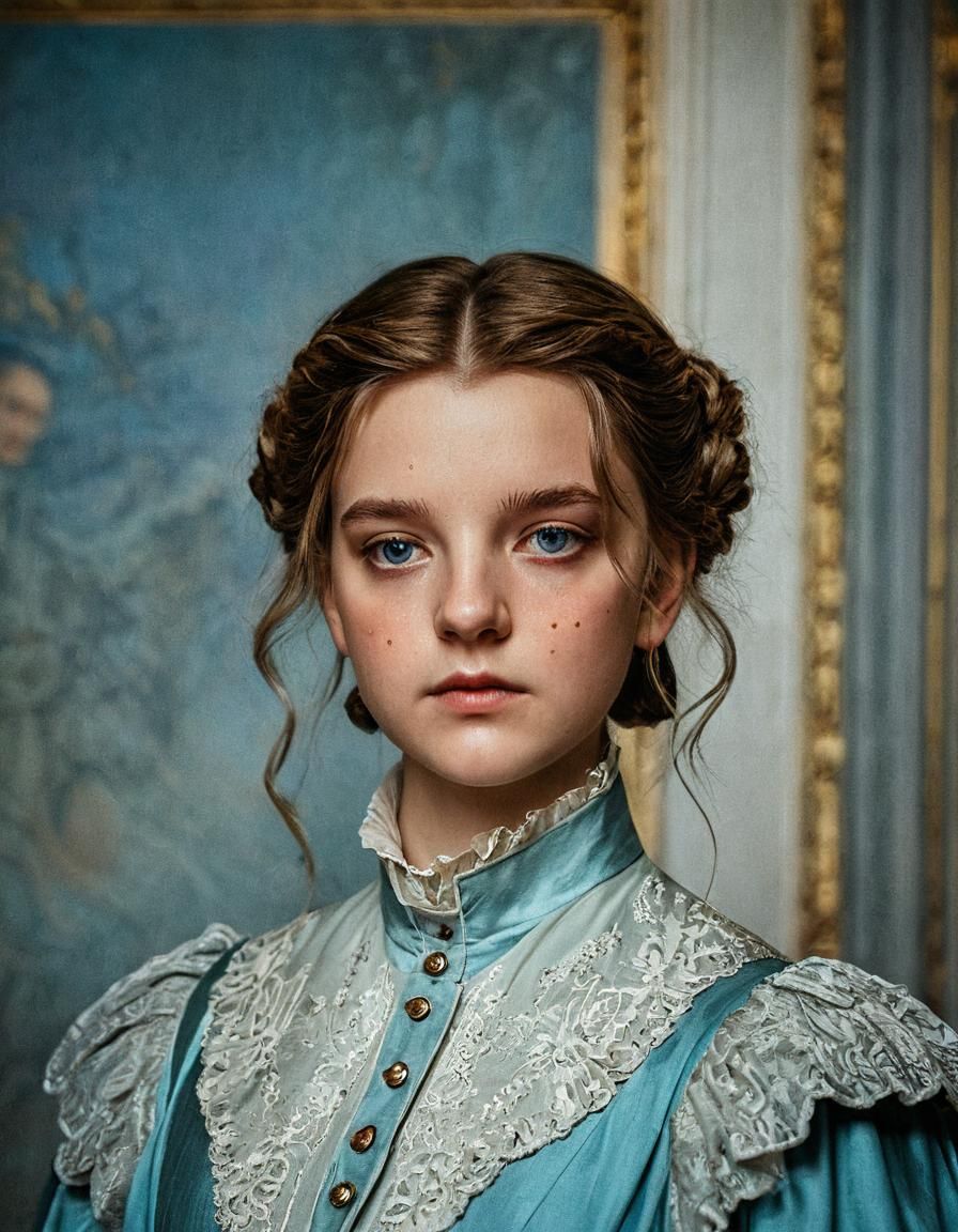 Heartbroken Lady in Regency Era Style