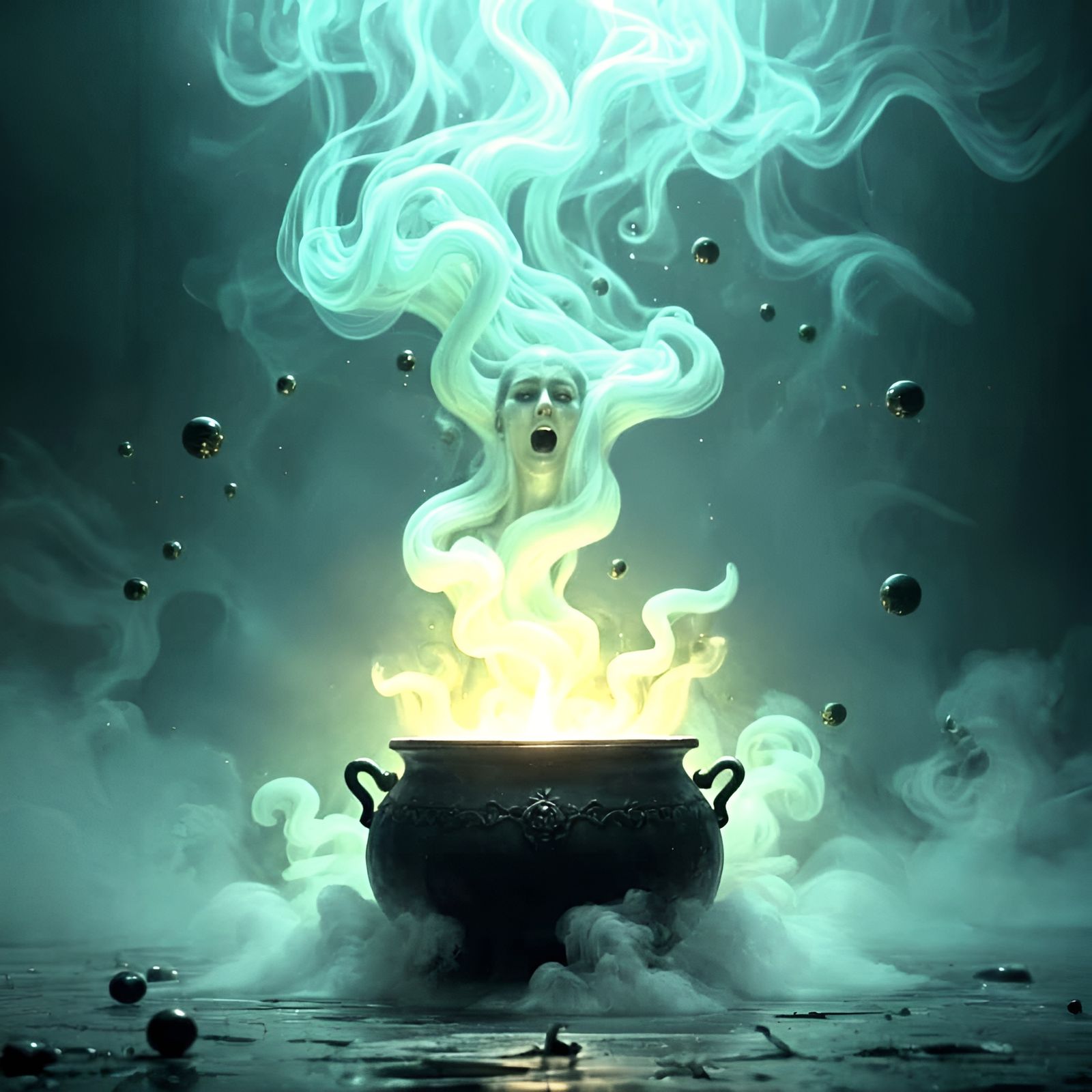 Cursed Potion Unleashes Terrifying Magic in Horror Fantasy