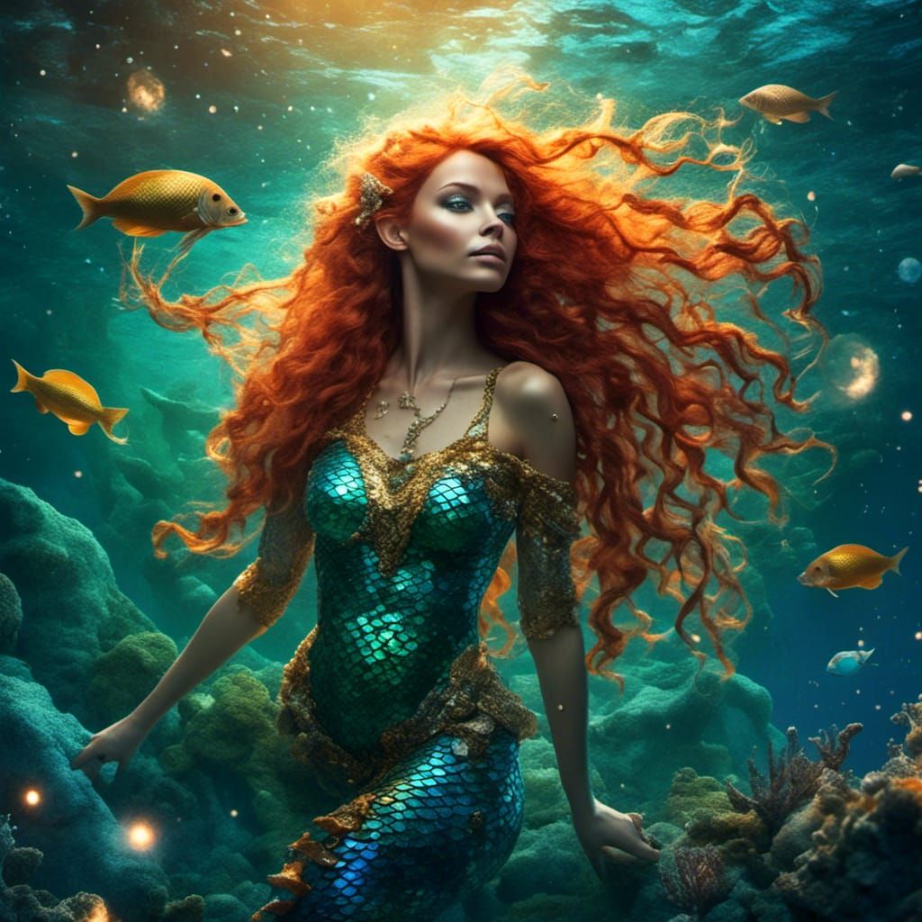 Queen mermaid