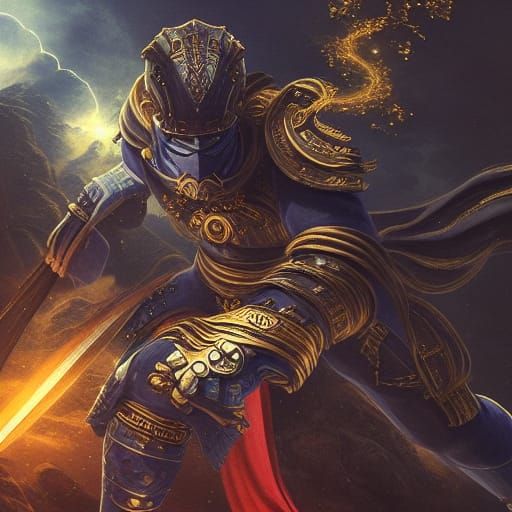 Cosmic Ninja's Epic Battle Against Gods