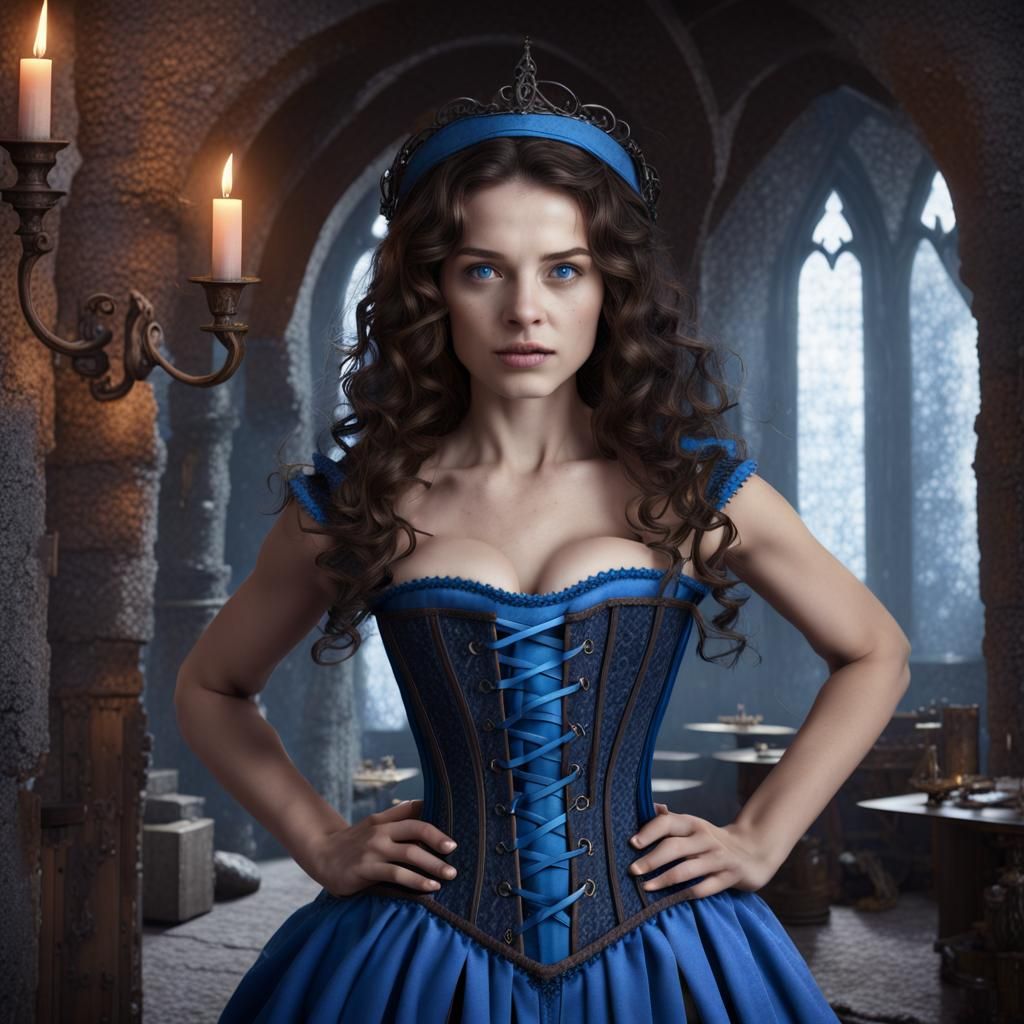 Medieval Witch in Castle Lair Concept Art