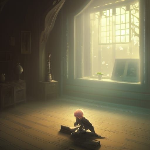 God of Time in Abandoned Clock: Anime Key Visual