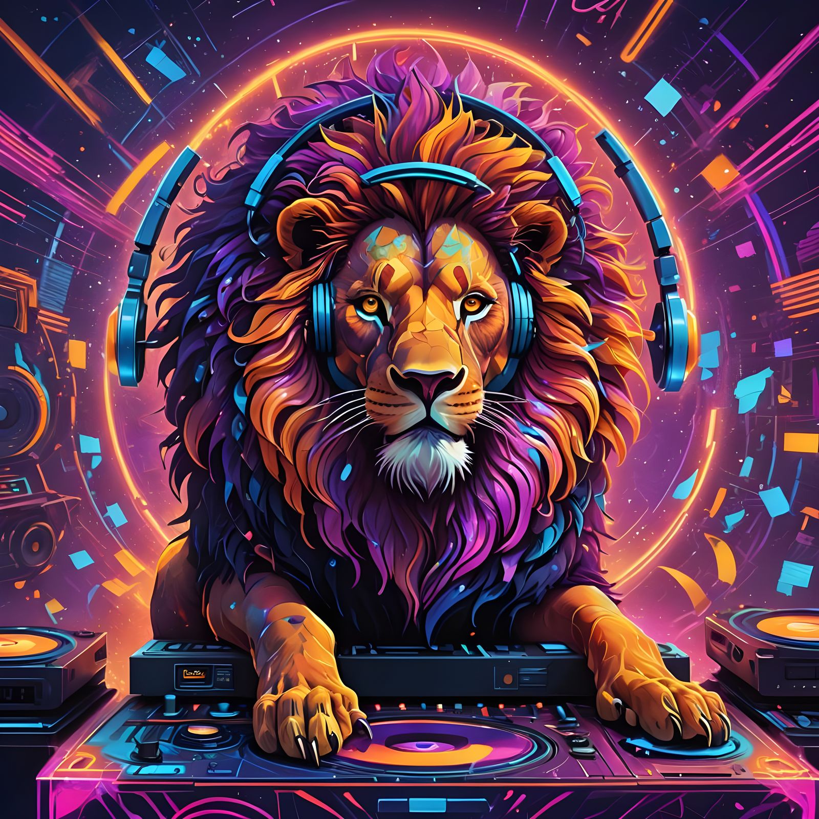 T-Shirt Logo with Cool Party Vibes