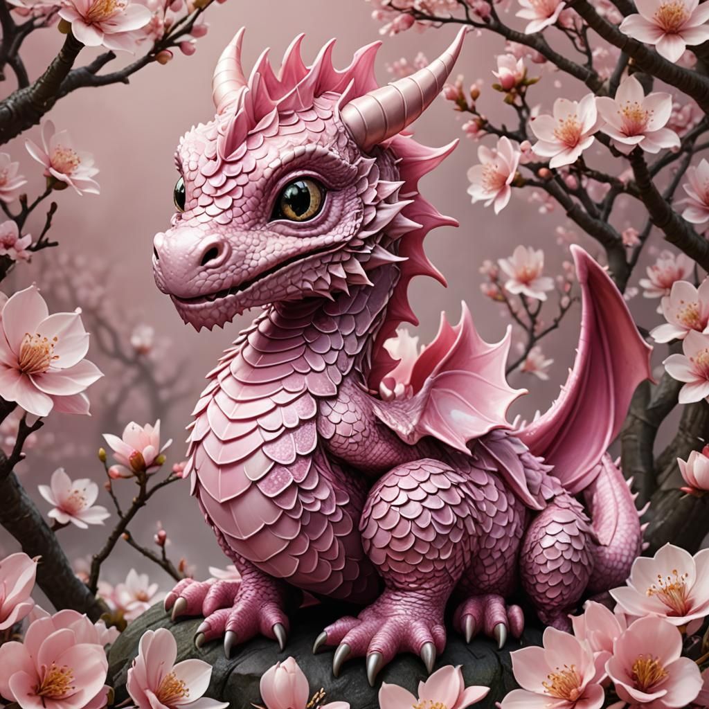 Pink dragon