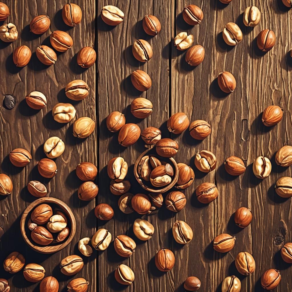 Bowl of Guinchinco Nuts in Pear's Soap Style