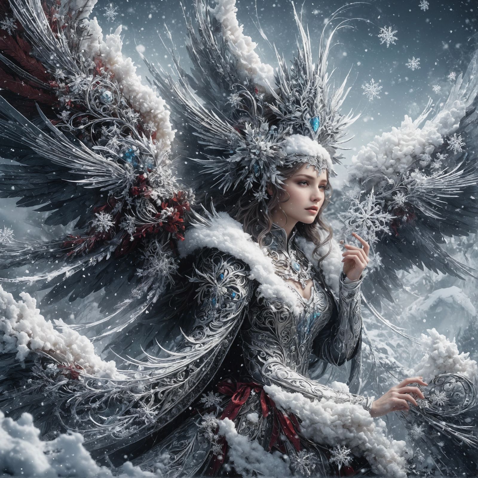 Exquisite Snow Angel