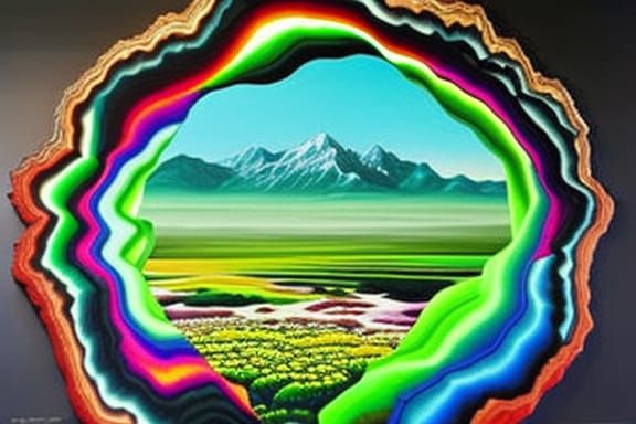 hole in the cave