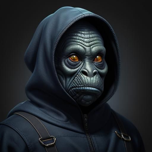 Translucent Alien Kobold in Detailed Fantasy Art