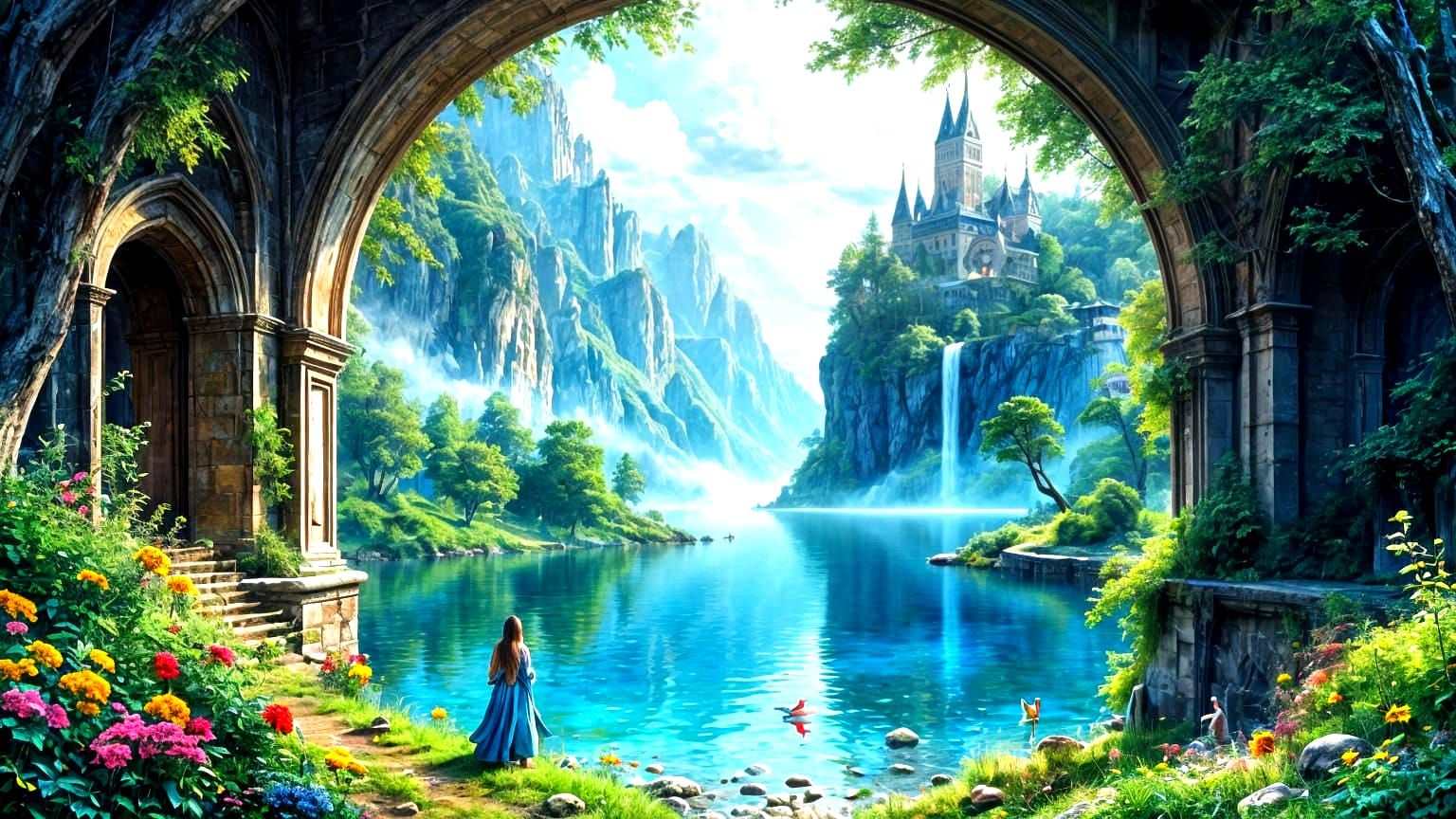 Artist Unlocks New Worlds On Canvas