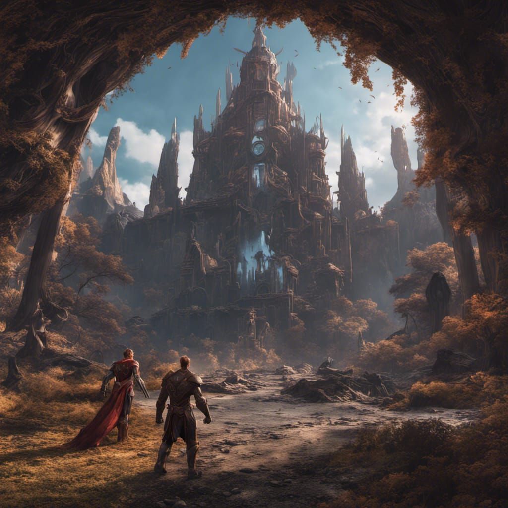 Avengers: Detailed Matte Painting in Unreal Engine 5