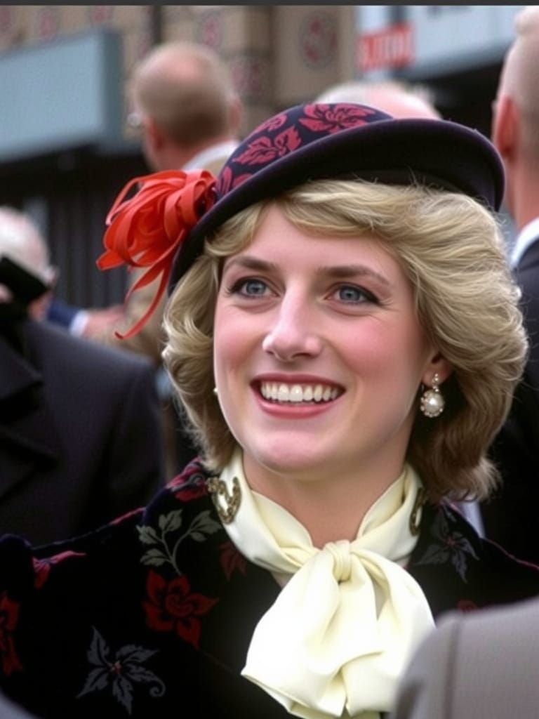 Lady Diana Portrait in Kincaid Style