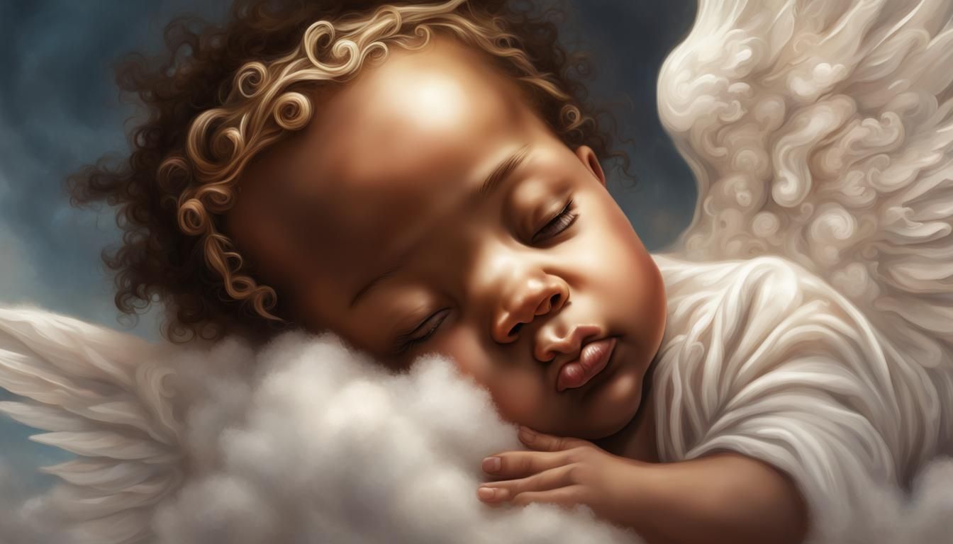 BABY CHERUBS SLEEPING 27