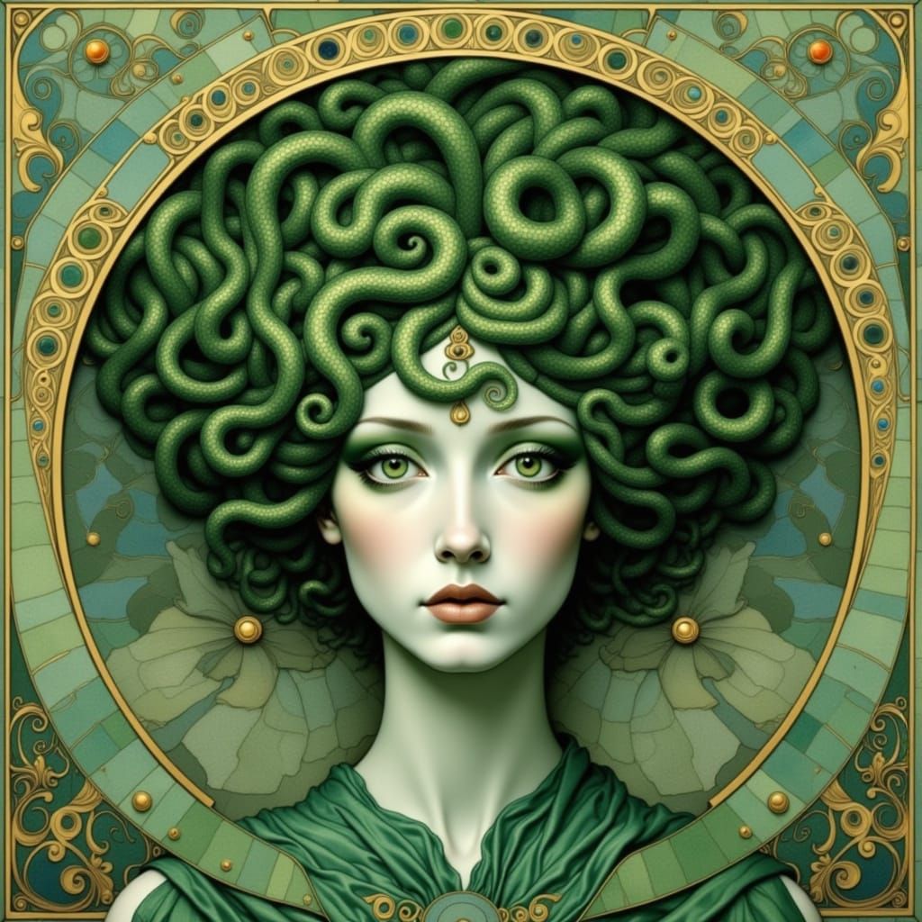 Goddess Medusa