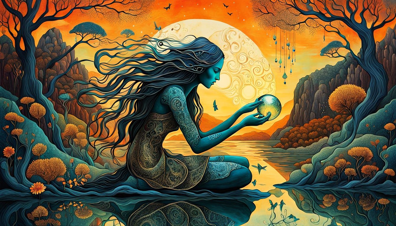 Surreal Bio Art in Earthy Tones Depicts Strength and Resilie...