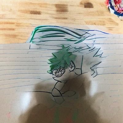 My Hero Academia Child's Drawing