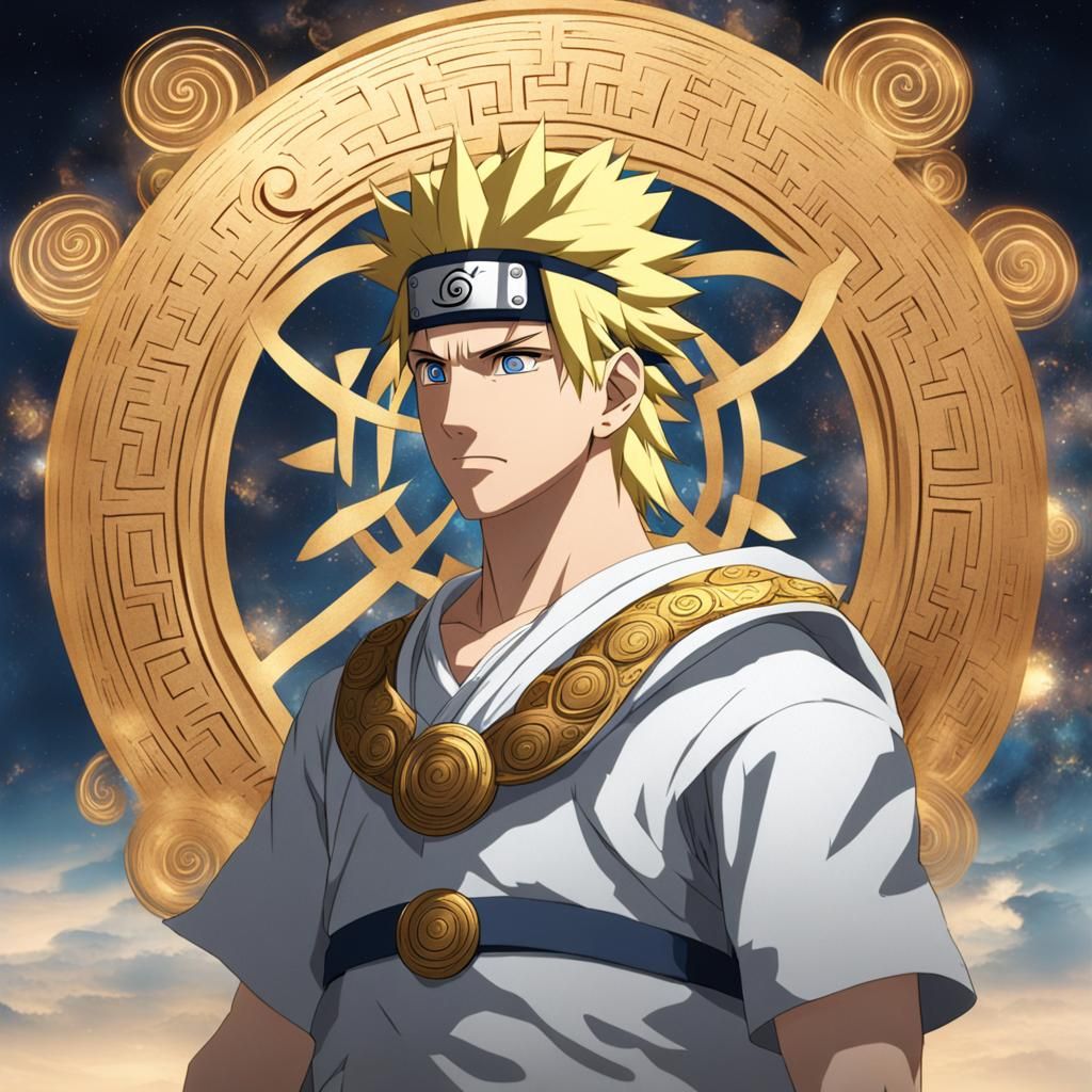 Naruto Uzumaki as Apollo, Anime God