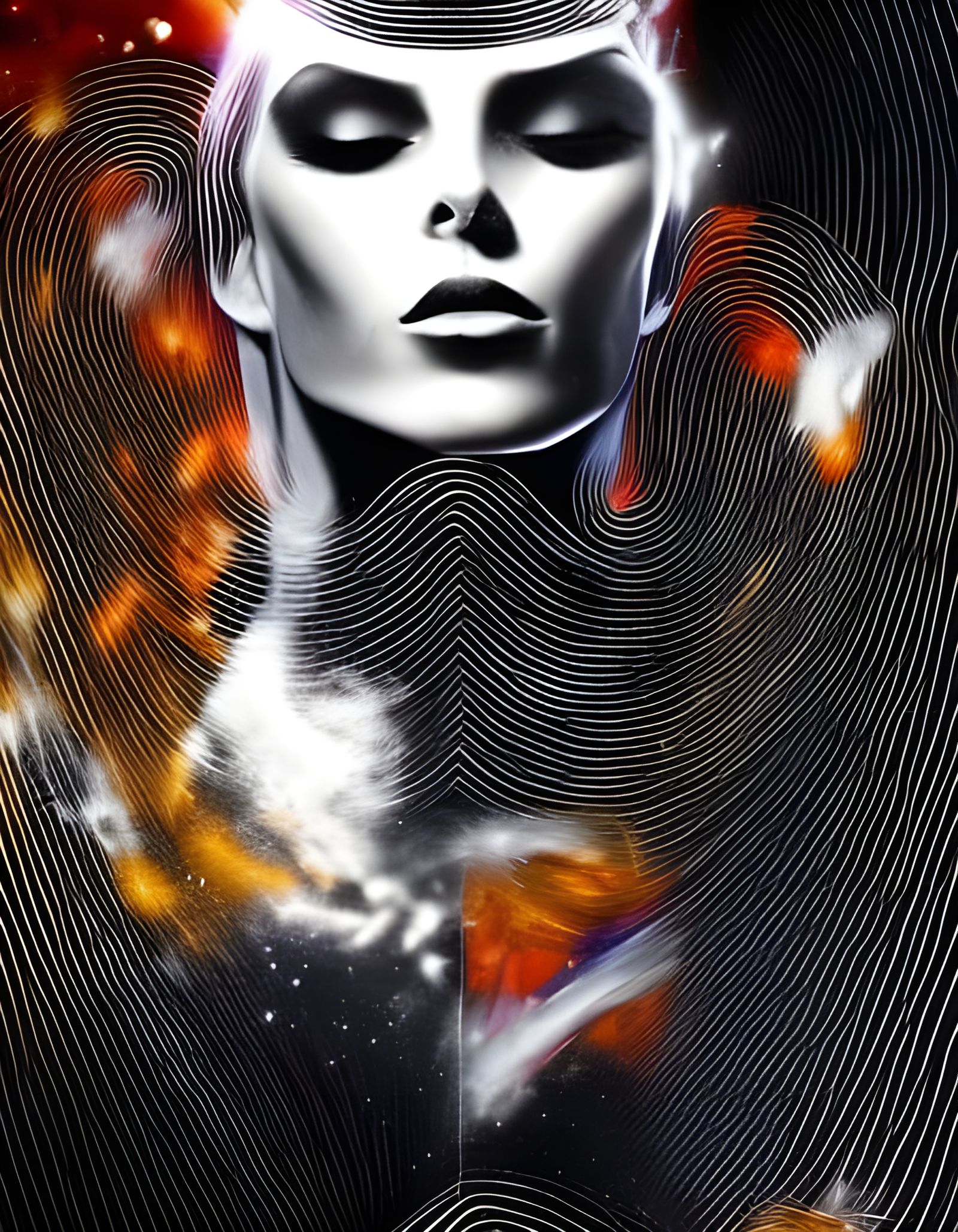 Molten Gold Heavy Metal Music Visualization