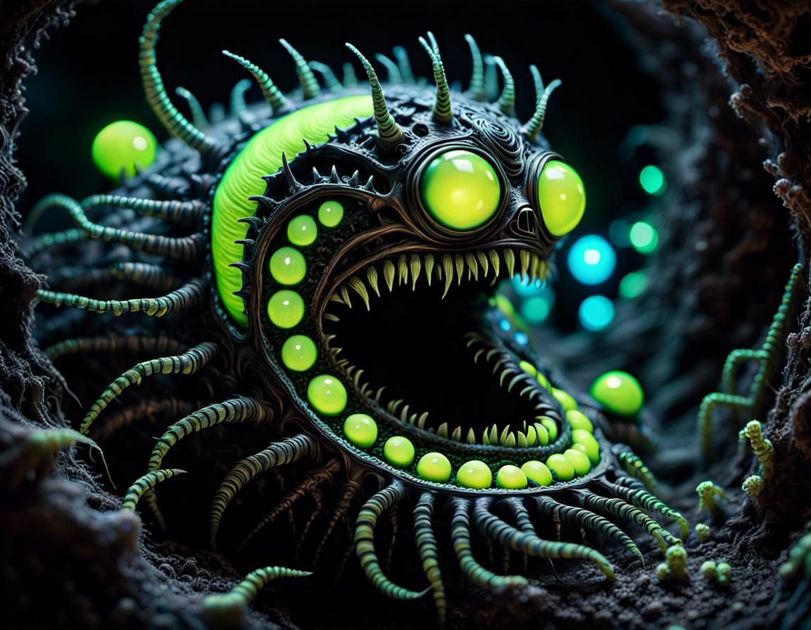 hungry alien caterpillar