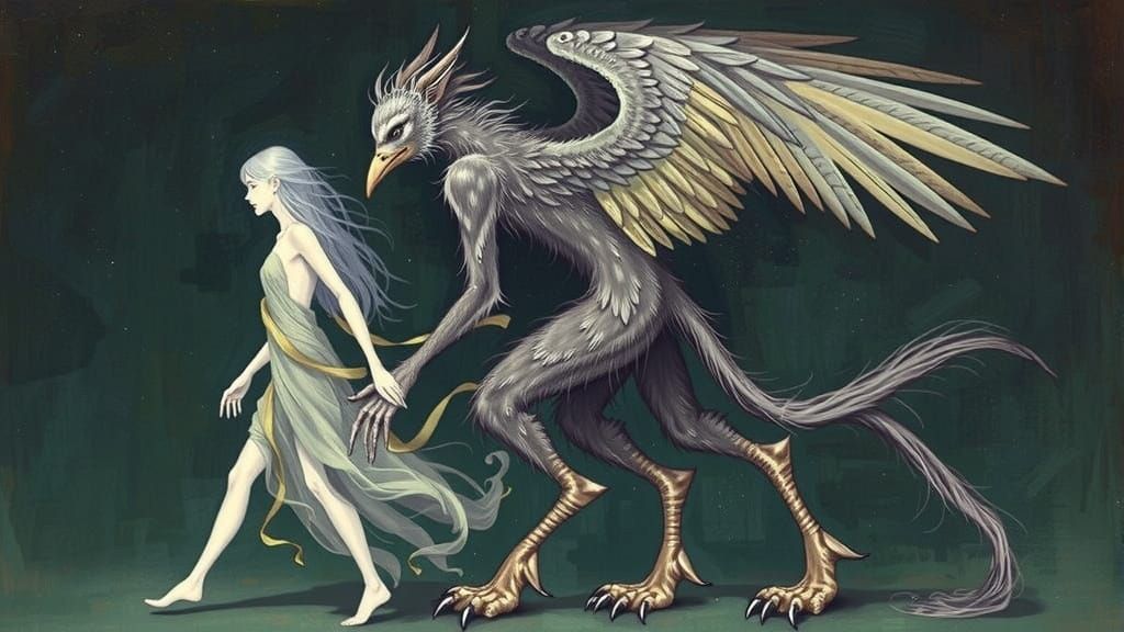 Walking with a Guardian Angel: Ethereal Art