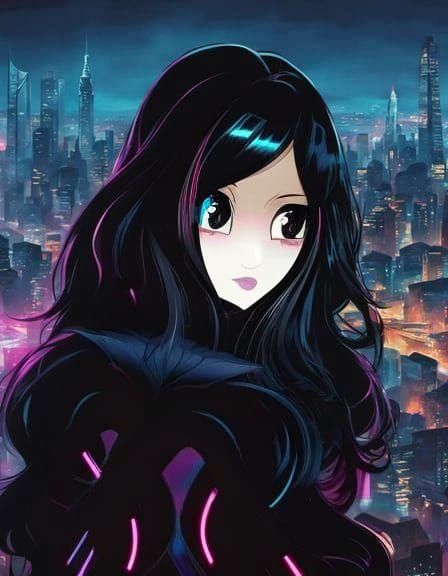 inPaint girl