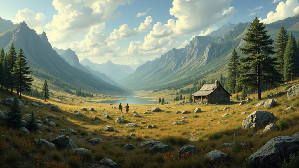 Mysterious Vampire Landscape