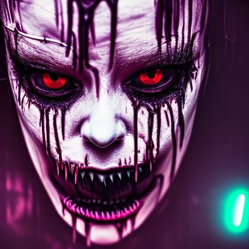 Creepy Ominous Horror Photograph in Hyperrealism