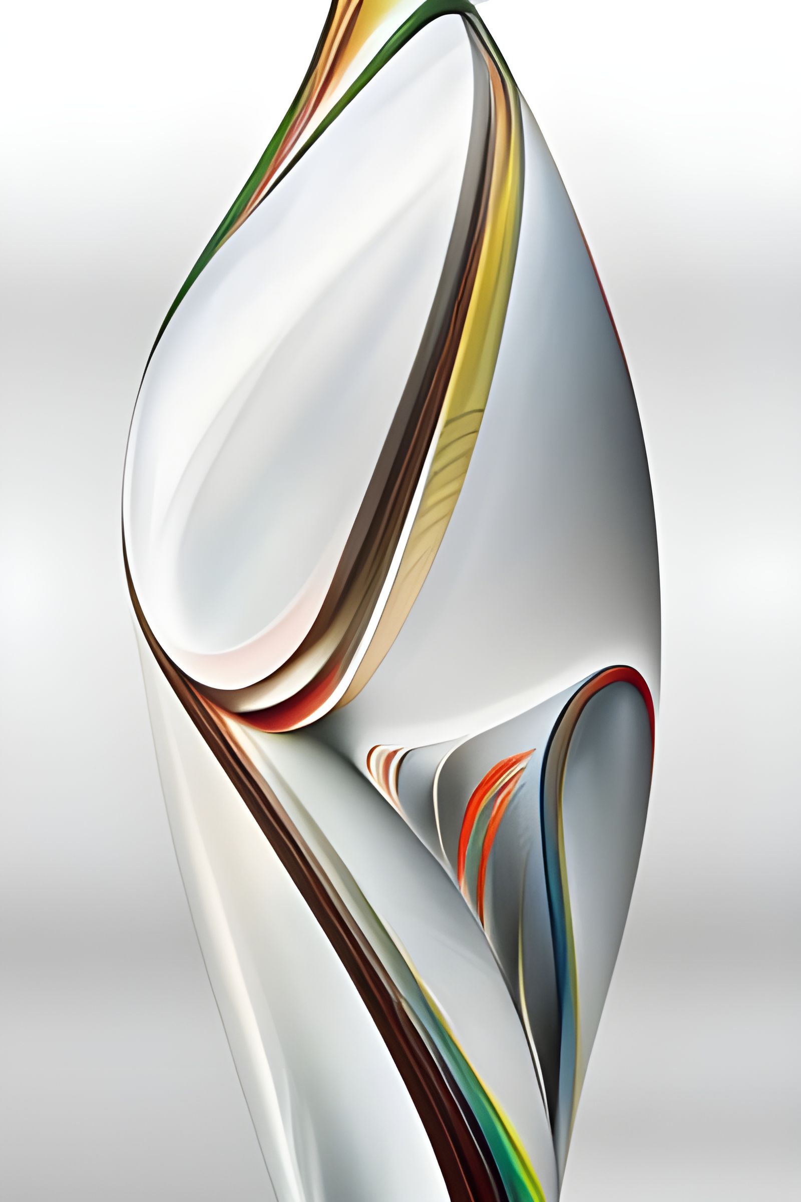 Geometric Abstract: Intricate Mathematical Art in 8K