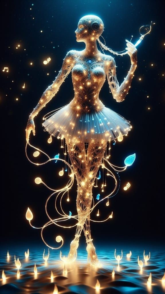 Surrealist Avant-Garde Fashion in Iridescent Colors