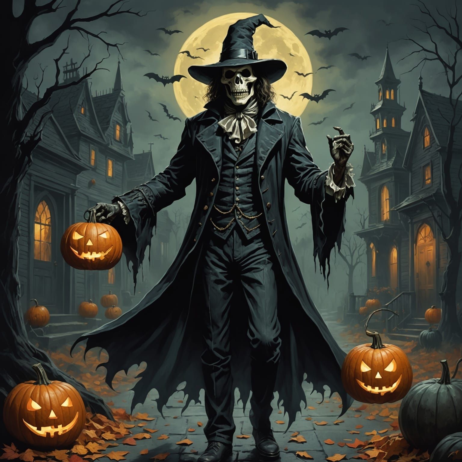 Scream's Halloween Adventure: Horror Art