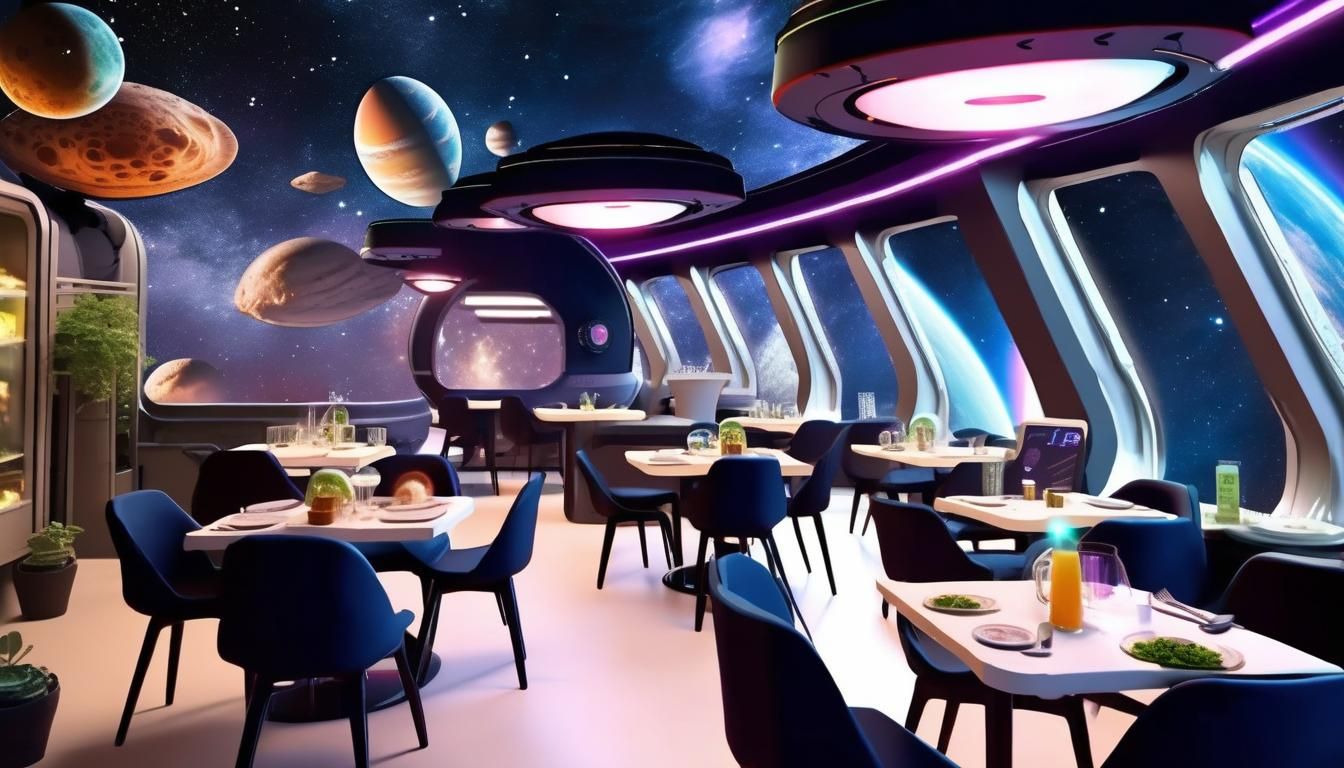 Mobile Space Restaurants Serving Cosmic Dishes