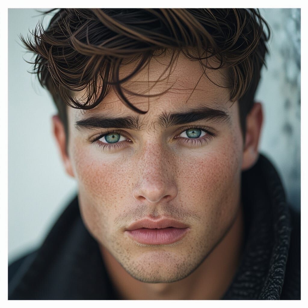 Cinematic Portrait of a Stunning Young Man