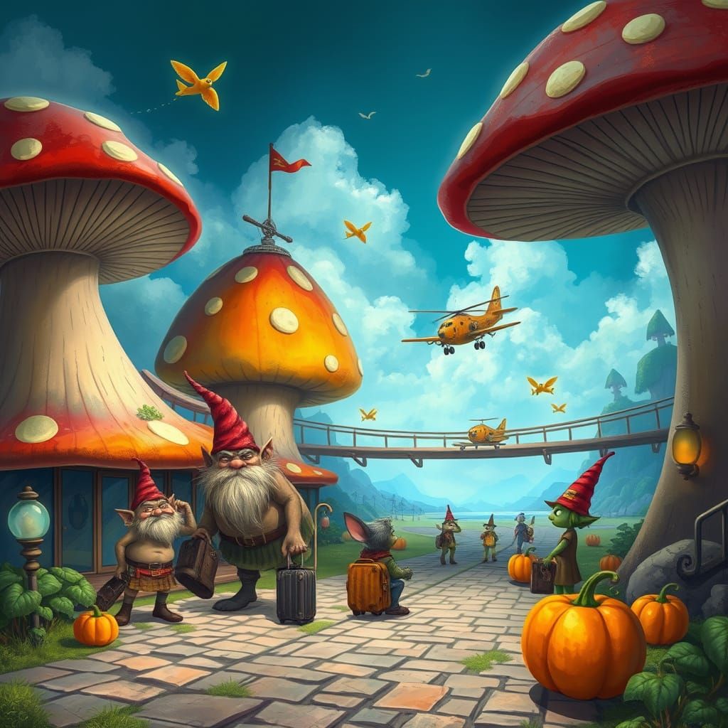 Fairyland Airport Run by Mischievous Trolls